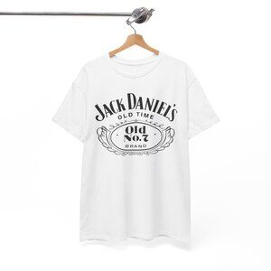 Guildan 5000 men's White  T shirt size XL JD graphic new